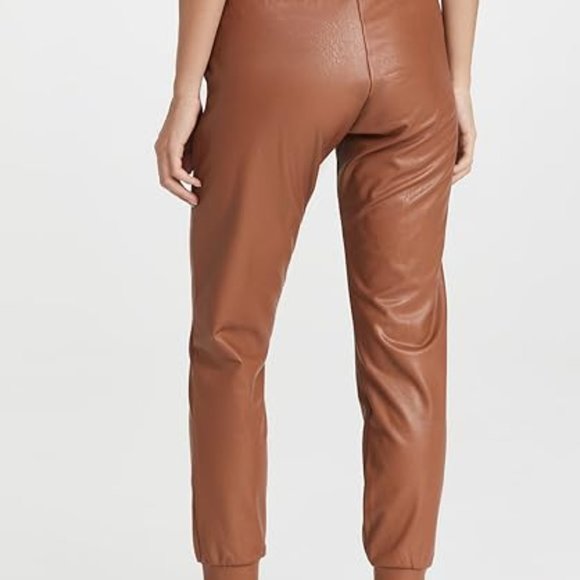 Commando Faux Leather Joggers - Picture 6 of 10